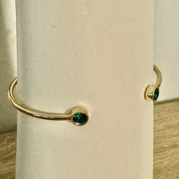 Alex & Ani emerald flex cuff bracelet - Picture 4 of 9